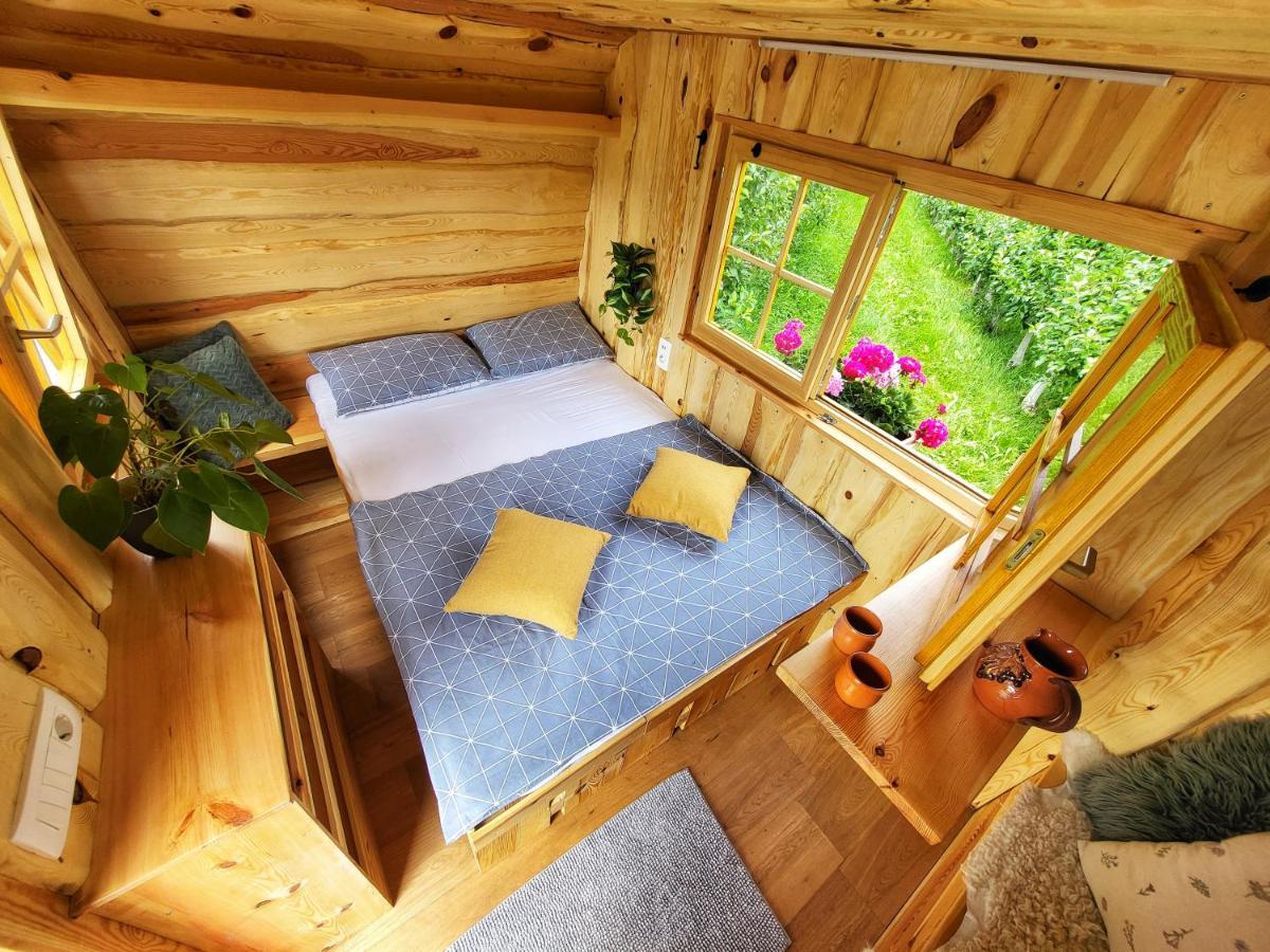 Unique Wooden Holiday House In Nature Lukovica pri Domzalah Экстерьер фото