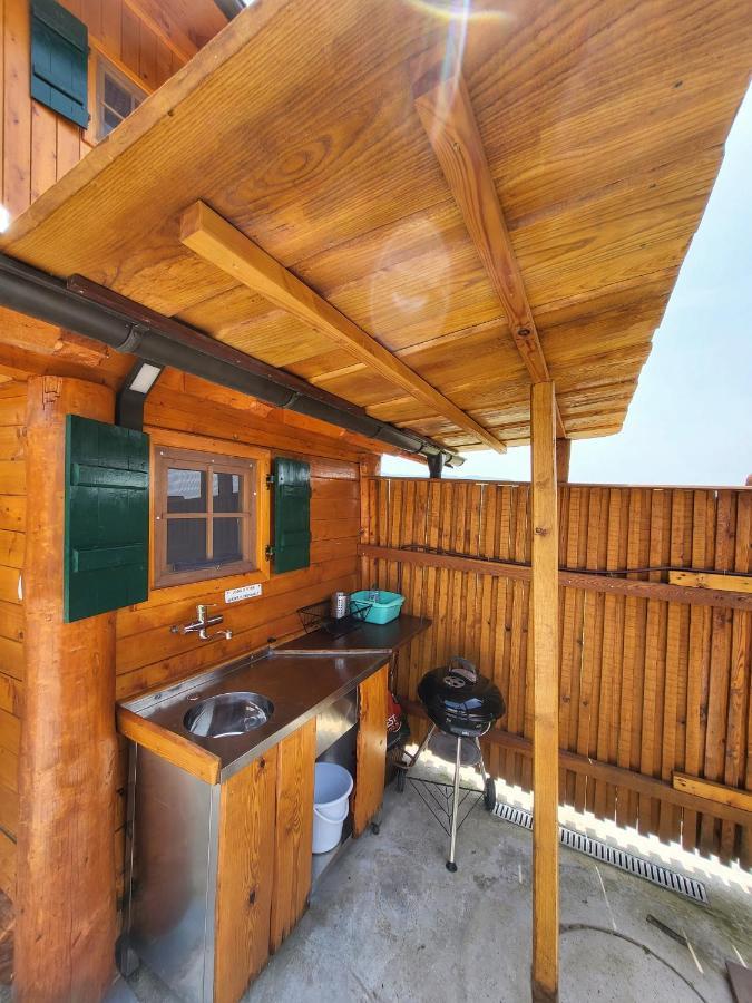 Unique Wooden Holiday House In Nature Lukovica pri Domzalah Экстерьер фото
