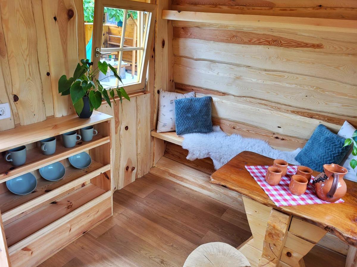 Unique Wooden Holiday House In Nature Lukovica pri Domzalah Экстерьер фото