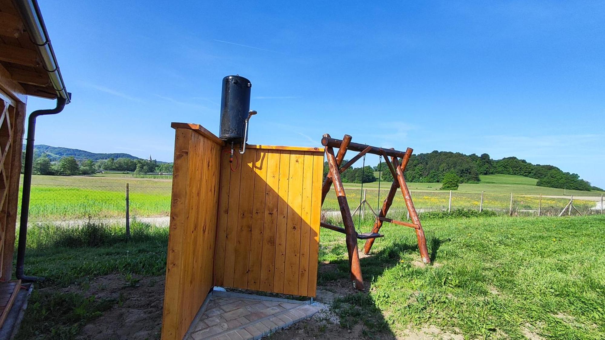 Unique Wooden Holiday House In Nature Lukovica pri Domzalah Экстерьер фото
