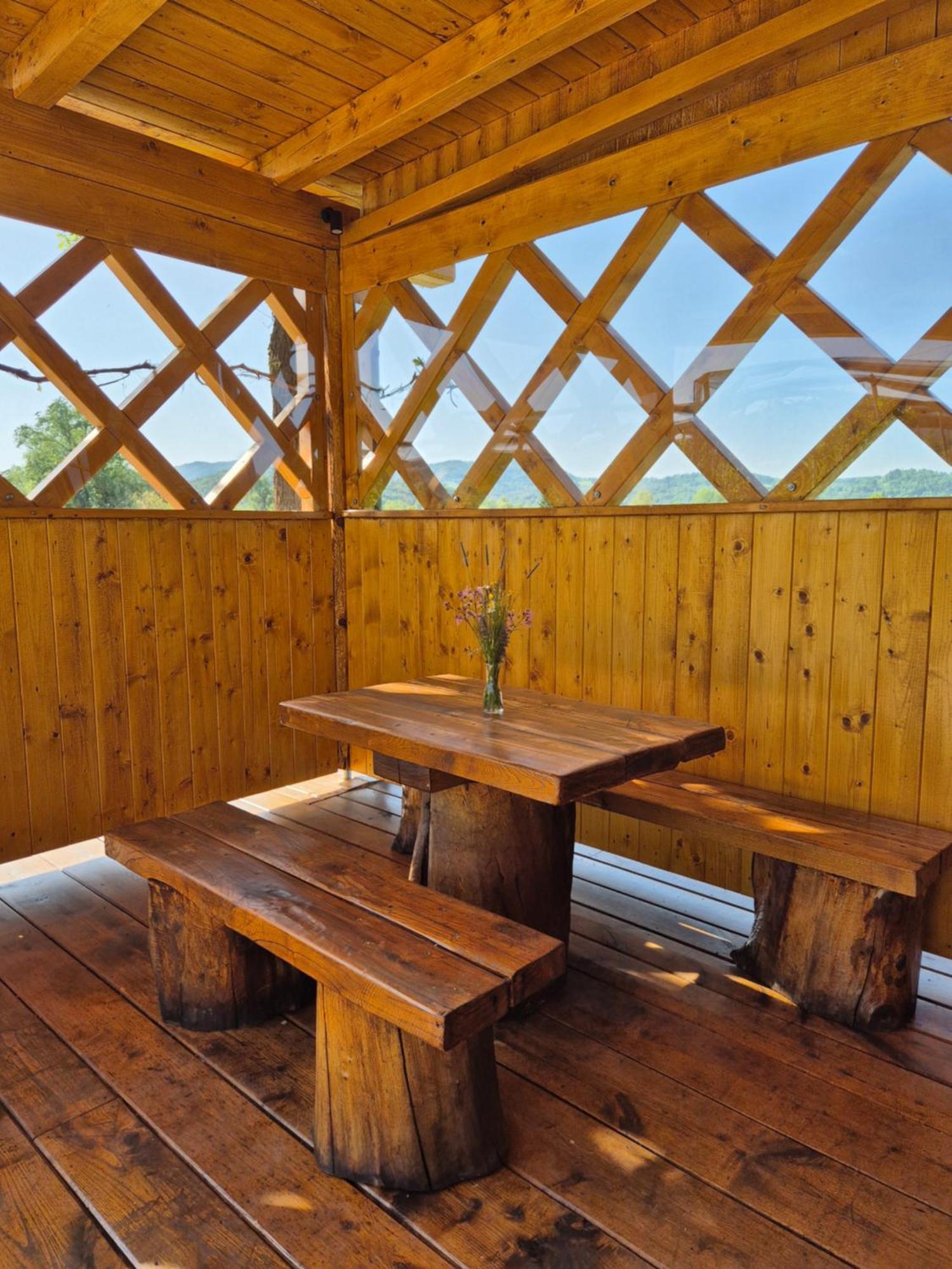 Unique Wooden Holiday House In Nature Lukovica pri Domzalah Экстерьер фото